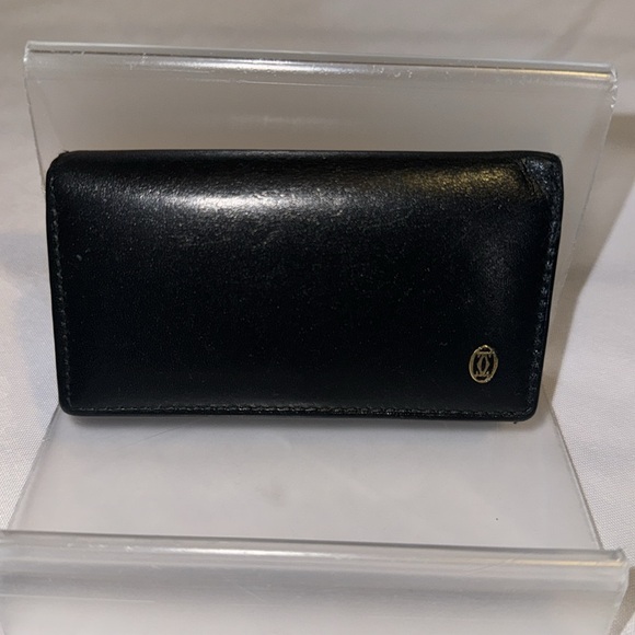 Cartier Key holder Key case Black Woman Authentic GUC - Picture 3 of 10